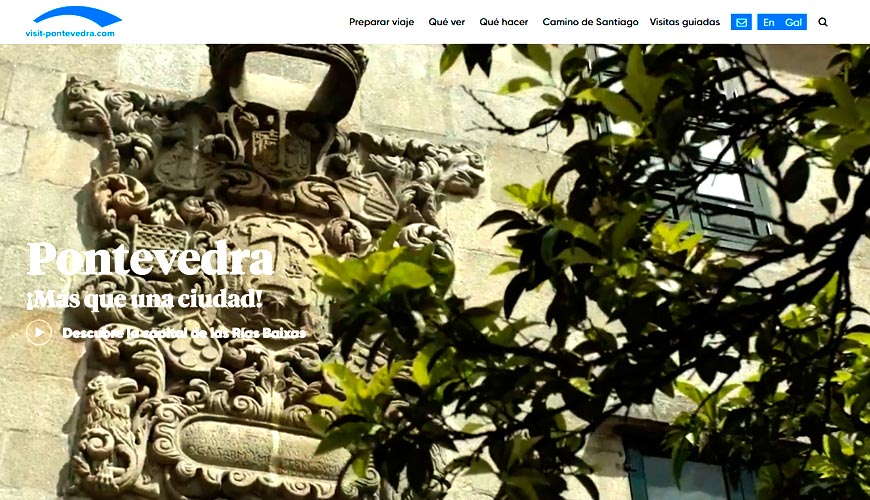 web turismo pontevedra